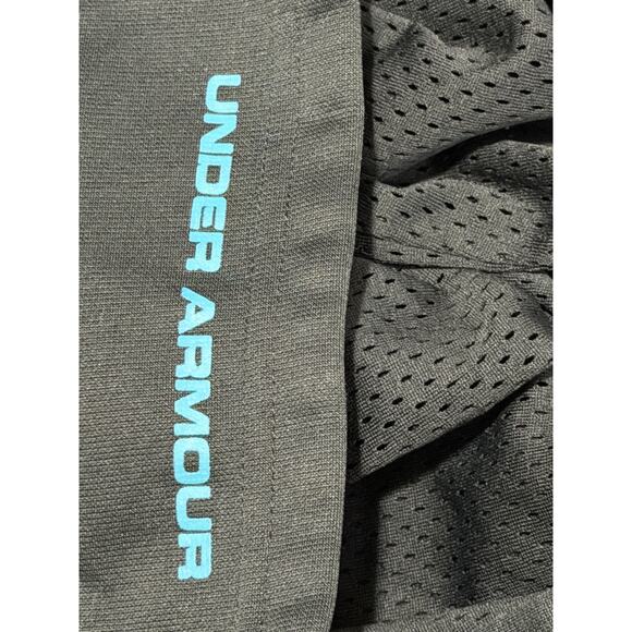 Under Armour Hoodie Pullover Cold Gear Youth Size Y XL Gray Blue COOL DESIGN - Picture 5 of 7